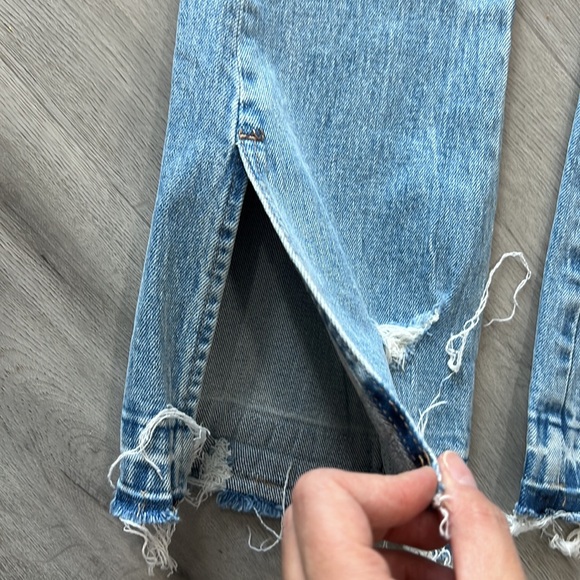 Blank NYC womens The Hoyt No Thanks High-Rise Mini Flare Jean, 25, Blue - Picture 4 of 9